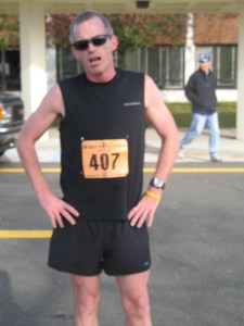 I trained through this race and so was pleased with the result.