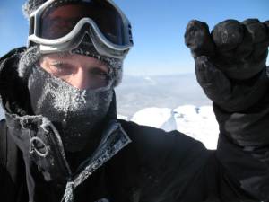 Brogioli shows how big Tony Horton's going to be when he gets through with him